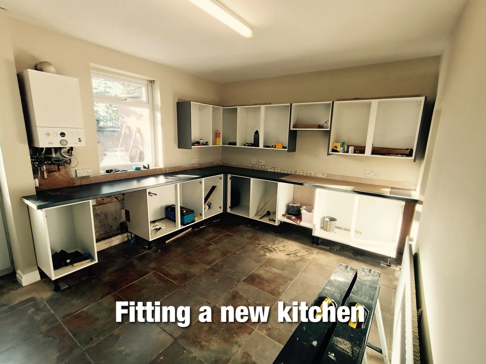 Kitchen installation by Konan James Property Maintenance